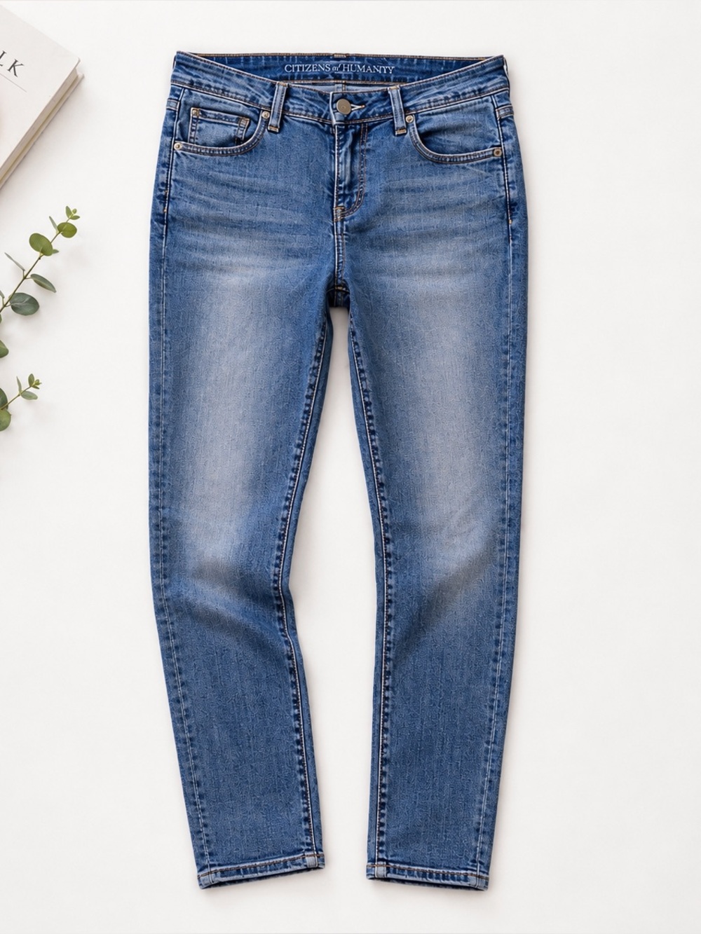 Citizens of Humanity Medium Wash Skinny Jeans Size 26 Classic 5 Pocket